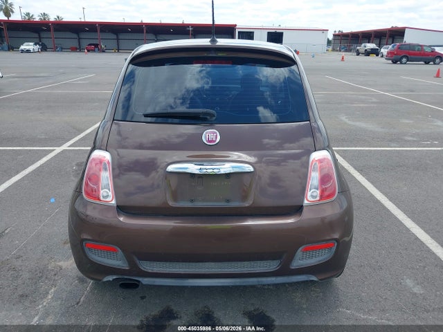 2015 Fiat 500 Sport მანქანა იყიდება აუქციონზე, vin: 3C3CFFBR3FT601784, აუქციონის ნომერი: 45035986