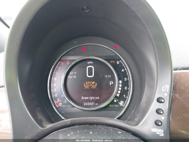 2015 Fiat 500 Sport მანქანა იყიდება აუქციონზე, vin: 3C3CFFBR3FT601784, აუქციონის ნომერი: 45035986
