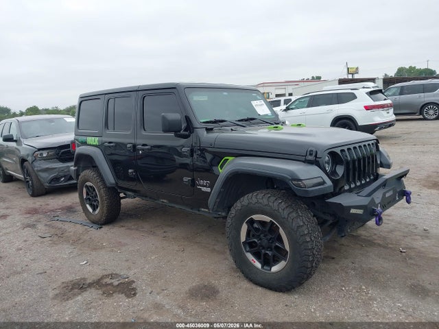 45036009 :رقم المزاد ، 1C4HJXDG6JW267819 vin ، 2018 Jeep Wrangler Unlimited Sport 4x4 مزاد بيع