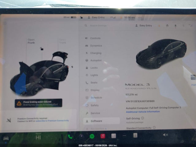 Aukcja sprzedaży 2019 Tesla Model 3 Long Range/mid Range/standard Range/standard Range Plus, vin: 5YJ3E1EAXKF361889, numer aukcji: 45036017