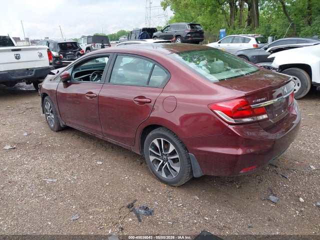 2015 Honda Civic Ex მანქანა იყიდება აუქციონზე, vin: 19XFB2F81FE203296, აუქციონის ნომერი: 45036043