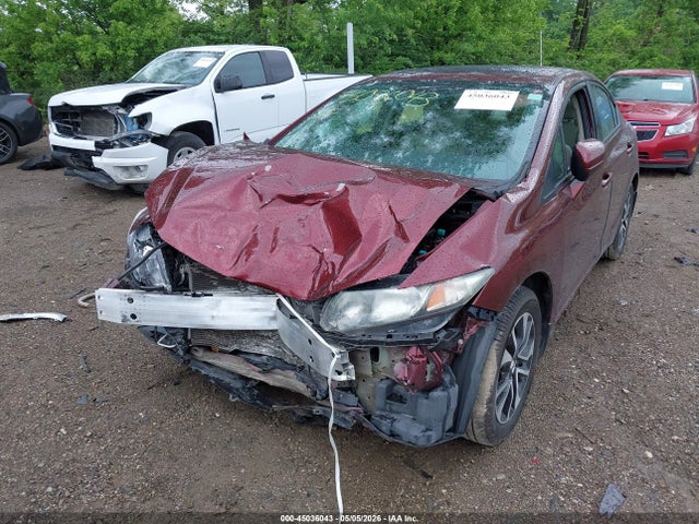2015 Honda Civic Ex მანქანა იყიდება აუქციონზე, vin: 19XFB2F81FE203296, აუქციონის ნომერი: 45036043