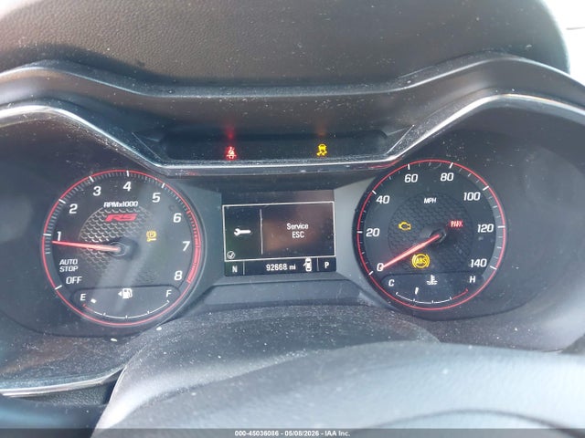 2021 Chevrolet Trailblazer Fwd Rs მანქანა იყიდება აუქციონზე, vin: KL79MTSL4MB038424, აუქციონის ნომერი: 45036086