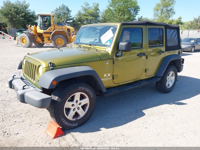 Продаж на аукціоні авто 2007 Jeep Wrangler Unlimited X, vin: 1J4GA391X7L105687, номер лоту: 45036159