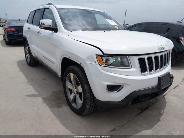 2016 Jeep Grand Cherokee Limited მანქანა იყიდება აუქციონზე, vin: 1C4RJEBG8GC346074, აუქციონის ნომერი: 45036163