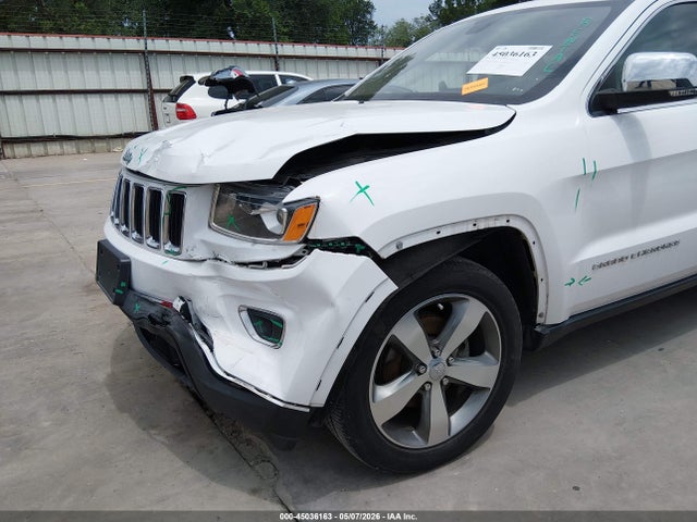2016 Jeep Grand Cherokee Limited მანქანა იყიდება აუქციონზე, vin: 1C4RJEBG8GC346074, აუქციონის ნომერი: 45036163