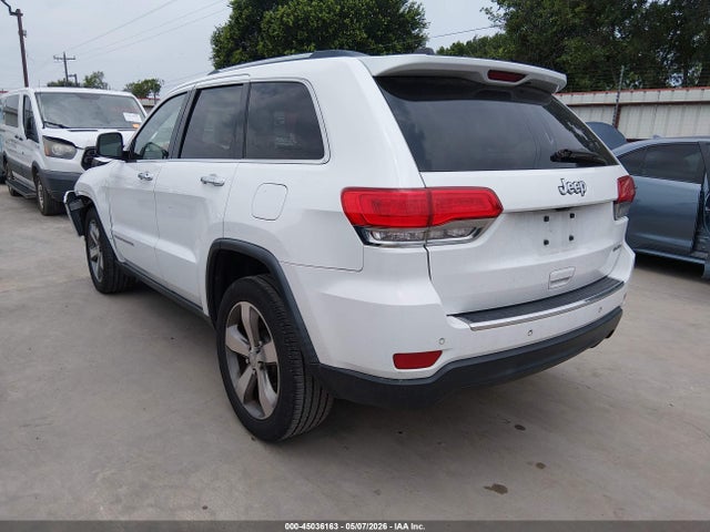 2016 Jeep Grand Cherokee Limited მანქანა იყიდება აუქციონზე, vin: 1C4RJEBG8GC346074, აუქციონის ნომერი: 45036163