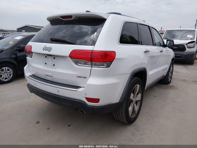 2016 Jeep Grand Cherokee Limited მანქანა იყიდება აუქციონზე, vin: 1C4RJEBG8GC346074, აუქციონის ნომერი: 45036163