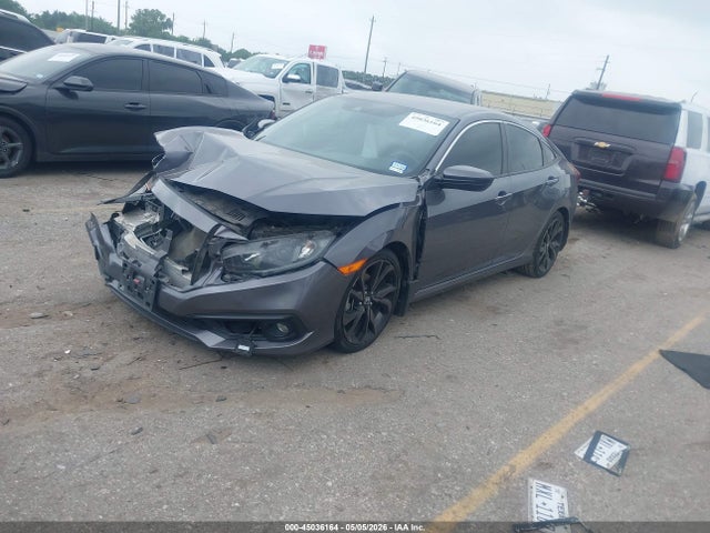 45036164 :رقم المزاد ، 19XFC2F84KE051358 vin ، 2019 Honda Civic Sport مزاد بيع