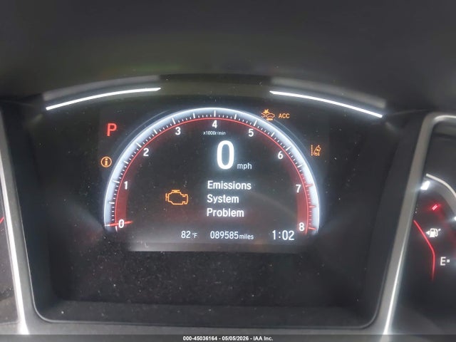 45036164 :رقم المزاد ، 19XFC2F84KE051358 vin ، 2019 Honda Civic Sport مزاد بيع