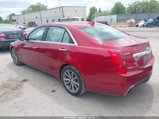 Продаж на аукціоні авто 2017 Cadillac Cts Luxury, vin: 1G6AX5SX7H0126720, номер лоту: 45036198