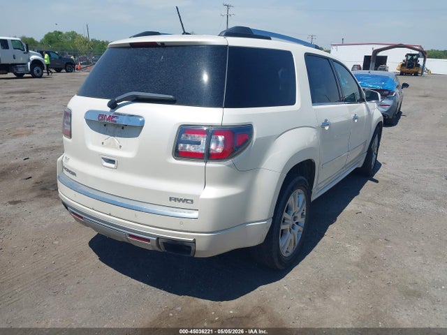 45036221 :رقم المزاد ، 1GKKVTKD1FJ268705 vin ، 2015 Gmc Acadia Denali مزاد بيع