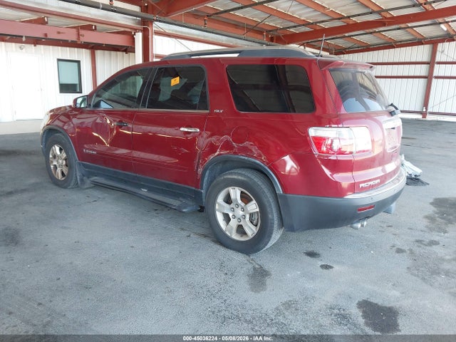 2008 Gmc Acadia Slt-2 მანქანა იყიდება აუქციონზე, vin: 1GKER337X8J264603, აუქციონის ნომერი: 45036224