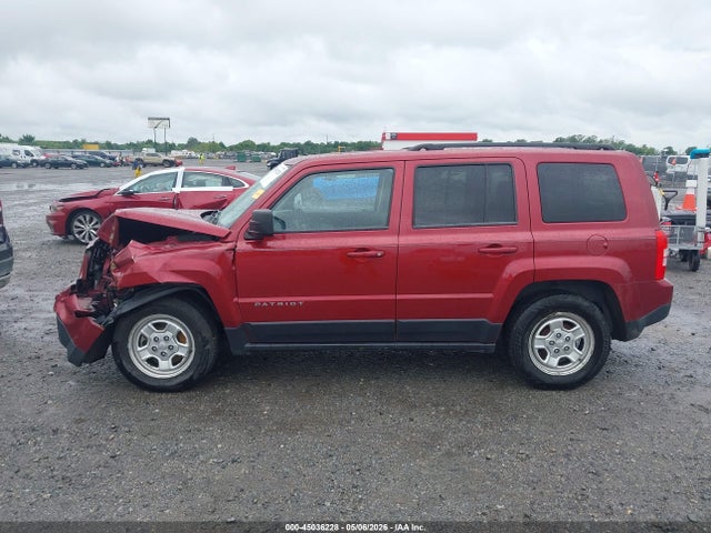 45036228 :رقم المزاد ، 1C4NJPBB9GD763552 vin ، 2016 Jeep Patriot Sport مزاد بيع