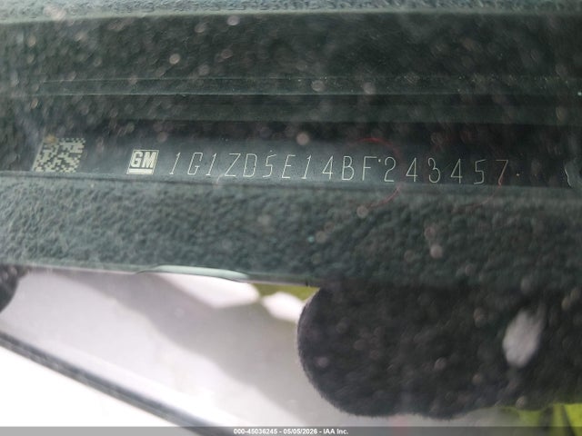Aukcja sprzedaży 2011 Chevrolet Malibu 2lt, vin: 1G1ZD5E14BF243457, numer aukcji: 45036245
