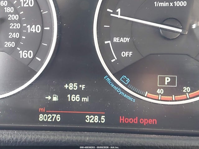 2015 Bmw 328i Xdrive მანქანა იყიდება აუქციონზე, vin: WBA3B5G56FNS14232, აუქციონის ნომერი: 45036283