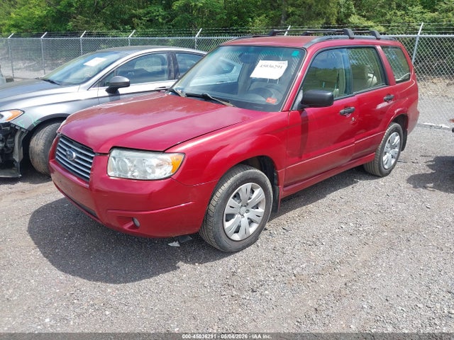 2008 Subaru Forester 2.5x მანქანა იყიდება აუქციონზე, vin: JF1SG63648H702509, აუქციონის ნომერი: 45036291