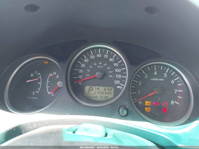 2008 Subaru Forester 2.5x მანქანა იყიდება აუქციონზე, vin: JF1SG63648H702509, აუქციონის ნომერი: 45036291