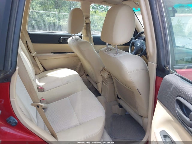 2008 Subaru Forester 2.5x მანქანა იყიდება აუქციონზე, vin: JF1SG63648H702509, აუქციონის ნომერი: 45036291