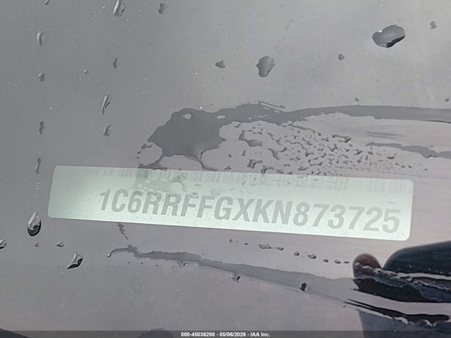 Продаж на аукціоні авто 2019 Ram 1500 Big Horn/lone Star  4x4 5'7 Box, vin: 1C6RRFFGXKN873725, номер лоту: 45036298