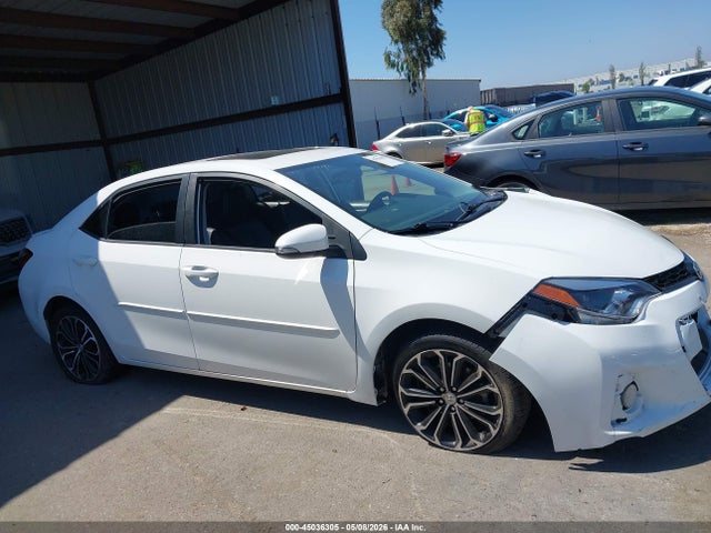Aukcja sprzedaży 2016 Toyota Corolla S Premium, vin: 5YFBURHE4GP528397, numer aukcji: 45036305