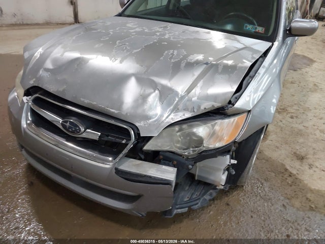 2008 Subaru Legacy 2.5i მანქანა იყიდება აუქციონზე, vin: 4S3BL616787208272, აუქციონის ნომერი: 45036315