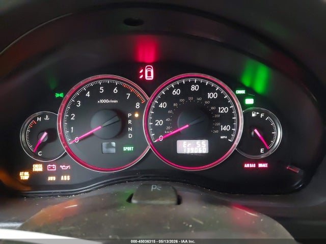 2008 Subaru Legacy 2.5i მანქანა იყიდება აუქციონზე, vin: 4S3BL616787208272, აუქციონის ნომერი: 45036315