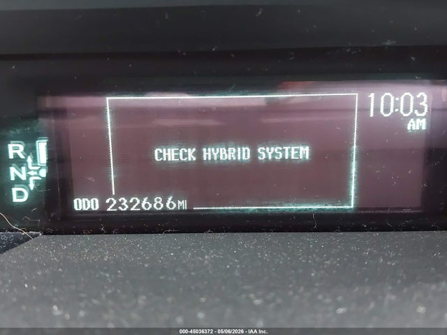2010 Toyota Prius Iii მანქანა იყიდება აუქციონზე, vin: JTDKN3DU8A5220516, აუქციონის ნომერი: 45036372