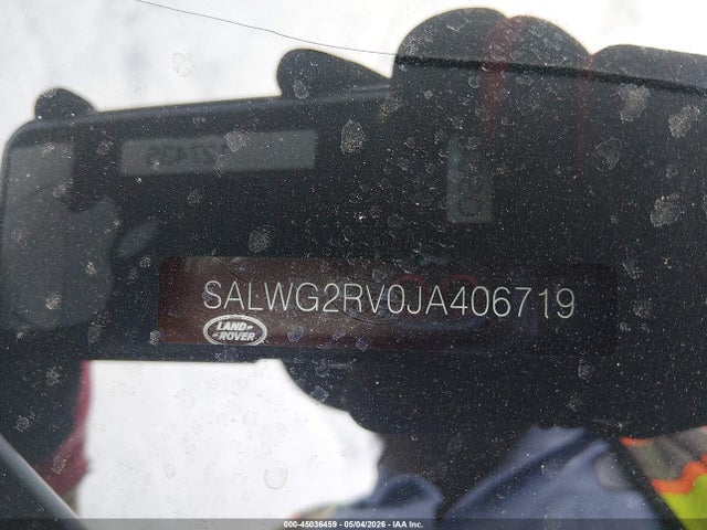 Продажа на аукционе авто 2018 Land Rover Range Rover Sport Se, vin: SALWG2RV0JA406719, номер лота: 45036459