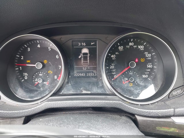 2017 Volkswagen Passat 1.8t Se მანქანა იყიდება აუქციონზე, vin: 1VWBT7A32HC014135, აუქციონის ნომერი: 45036477