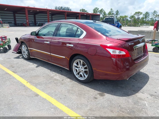 2009 Nissan Maxima 3.5 Sv მანქანა იყიდება აუქციონზე, vin: 1N4AA51EX9C828907, აუქციონის ნომერი: 45036483