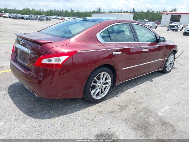 2009 Nissan Maxima 3.5 Sv მანქანა იყიდება აუქციონზე, vin: 1N4AA51EX9C828907, აუქციონის ნომერი: 45036483