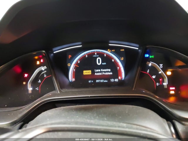 Aukcja sprzedaży 2019 Honda Civic Sport Touring, vin: SHHFK7H92KU205953, numer aukcji: 45036487