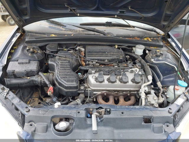 2004 Honda Civic Lx მანქანა იყიდება აუქციონზე, vin: 2HGES16534H523296, აუქციონის ნომერი: 45036495