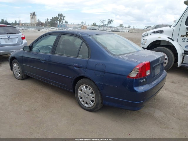 2004 Honda Civic Lx მანქანა იყიდება აუქციონზე, vin: 2HGES16534H523296, აუქციონის ნომერი: 45036495