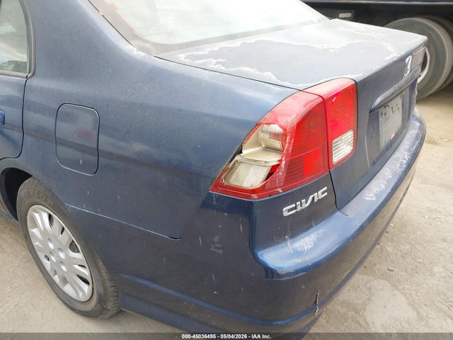 2004 Honda Civic Lx მანქანა იყიდება აუქციონზე, vin: 2HGES16534H523296, აუქციონის ნომერი: 45036495