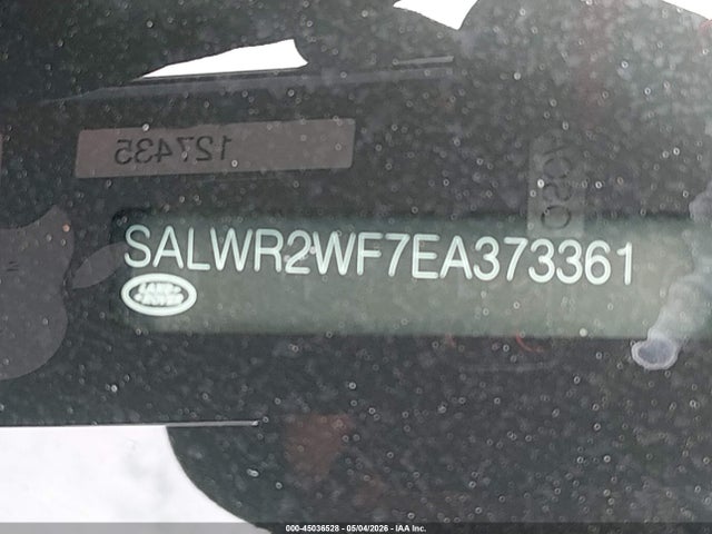Продаж на аукціоні авто 2014 Land Rover Range Rover Sport 3.0l V6 Supercharged Hse, vin: SALWR2WF7EA373361, номер лоту: 45036528