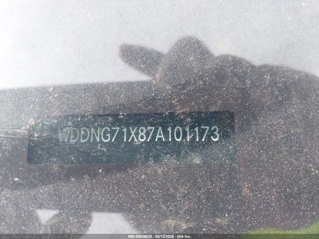 45036638 :رقم المزاد ، WDDNG71X87A101173 vin ، 2007 Mercedes-benz S 550 مزاد بيع