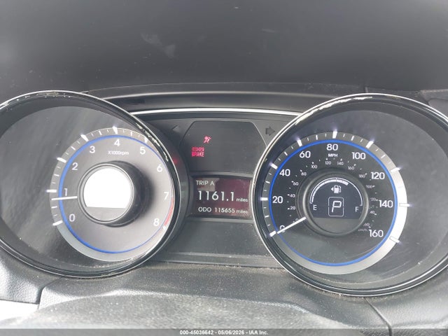 2013 Hyundai Sonata Gls მანქანა იყიდება აუქციონზე, vin: 5NPEB4AC0DH627788, აუქციონის ნომერი: 45036642