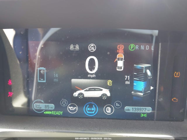 Продажа на аукционе авто 2013 Chevrolet Volt, vin: 1G1RH6E46DU141001, номер лота: 45036673