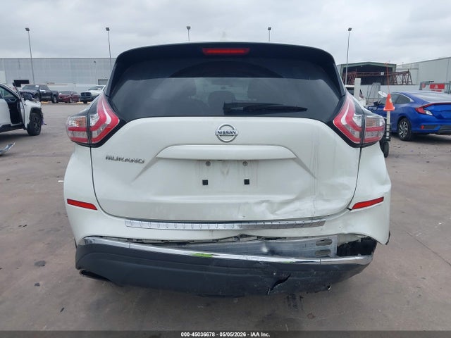 2018 Nissan Murano S მანქანა იყიდება აუქციონზე, vin: 5N1AZ2MGXJN173313, აუქციონის ნომერი: 45036678