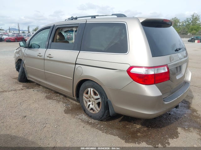 2005 Honda Odyssey Ex-l მანქანა იყიდება აუქციონზე, vin: 5FNRL38785B071473, აუქციონის ნომერი: 45036684