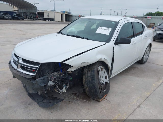Продаж на аукціоні авто 2013 Dodge Avenger Se, vin: 1C3CDZAB2DN752110, номер лоту: 45036698