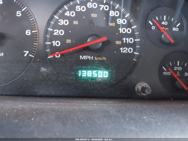 45036712 :رقم المزاد ، 1J4GW48S7YC170242 vin ، 2000 Jeep Grand Cherokee Laredo مزاد بيع