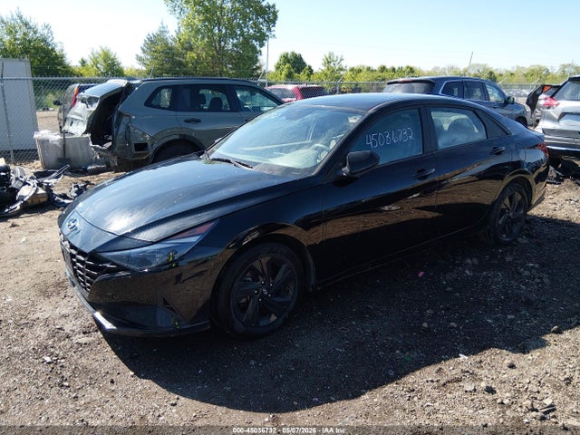 2023 Hyundai Elantra Hybrid Blue მანქანა იყიდება აუქციონზე, vin: KMHLM4AJ9PU041886, აუქციონის ნომერი: 45036732