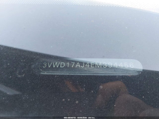 Aukcja sprzedaży 2014 Volkswagen Jetta 1.8t Se, vin: 3VWD17AJ4EM394456, numer aukcji: 45036753