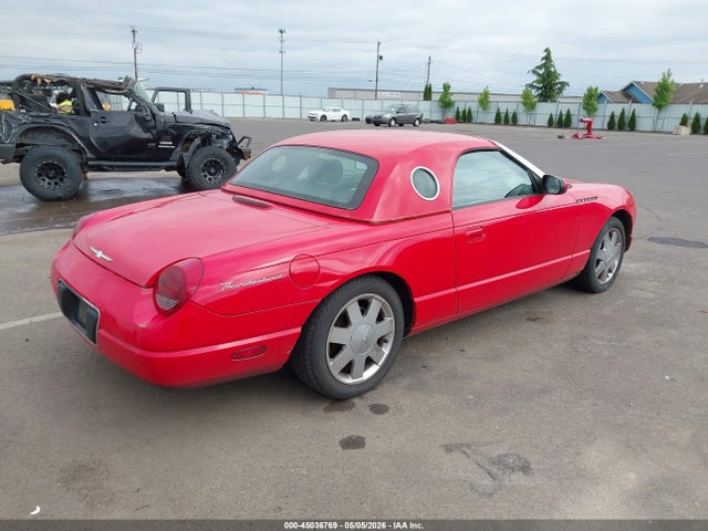 Продаж на аукціоні авто 2002 Ford Thunderbird, vin: 1FAHP60A52Y130179, номер лоту: 45036769