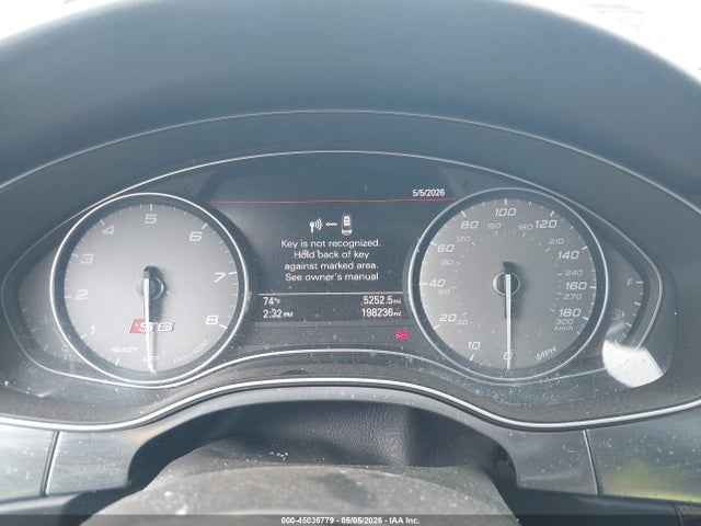 2016 Audi S6 4.0t Premium Plus მანქანა იყიდება აუქციონზე, vin: WAUH2AFC8GN123799, აუქციონის ნომერი: 45036779