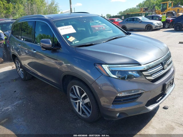 2016 Honda Pilot Touring მანქანა იყიდება აუქციონზე, vin: 5FNYF6H94GB052217, აუქციონის ნომერი: 45036849