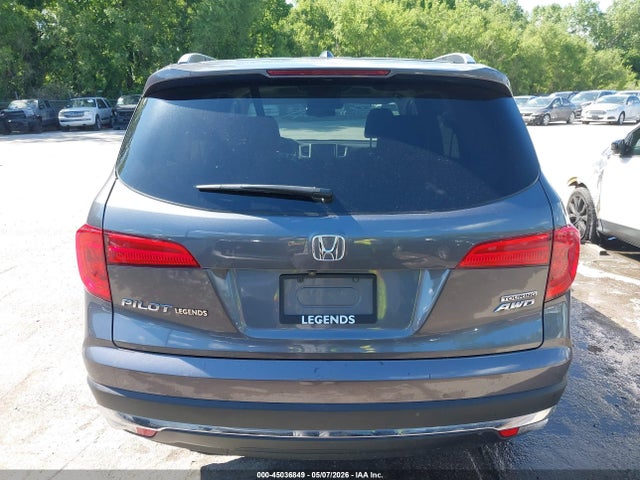 2016 Honda Pilot Touring მანქანა იყიდება აუქციონზე, vin: 5FNYF6H94GB052217, აუქციონის ნომერი: 45036849